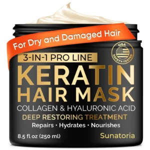 KERATIN BOND REPAIR HAIR MASK (DEEP TREATMENT)  [Haircare • Weekly Treatment • Damaged / Bleached / Colour-Treated]